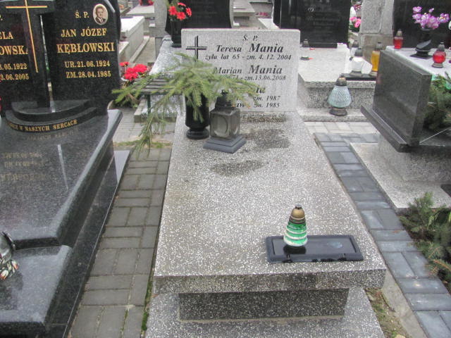 Grób Natalia Mania