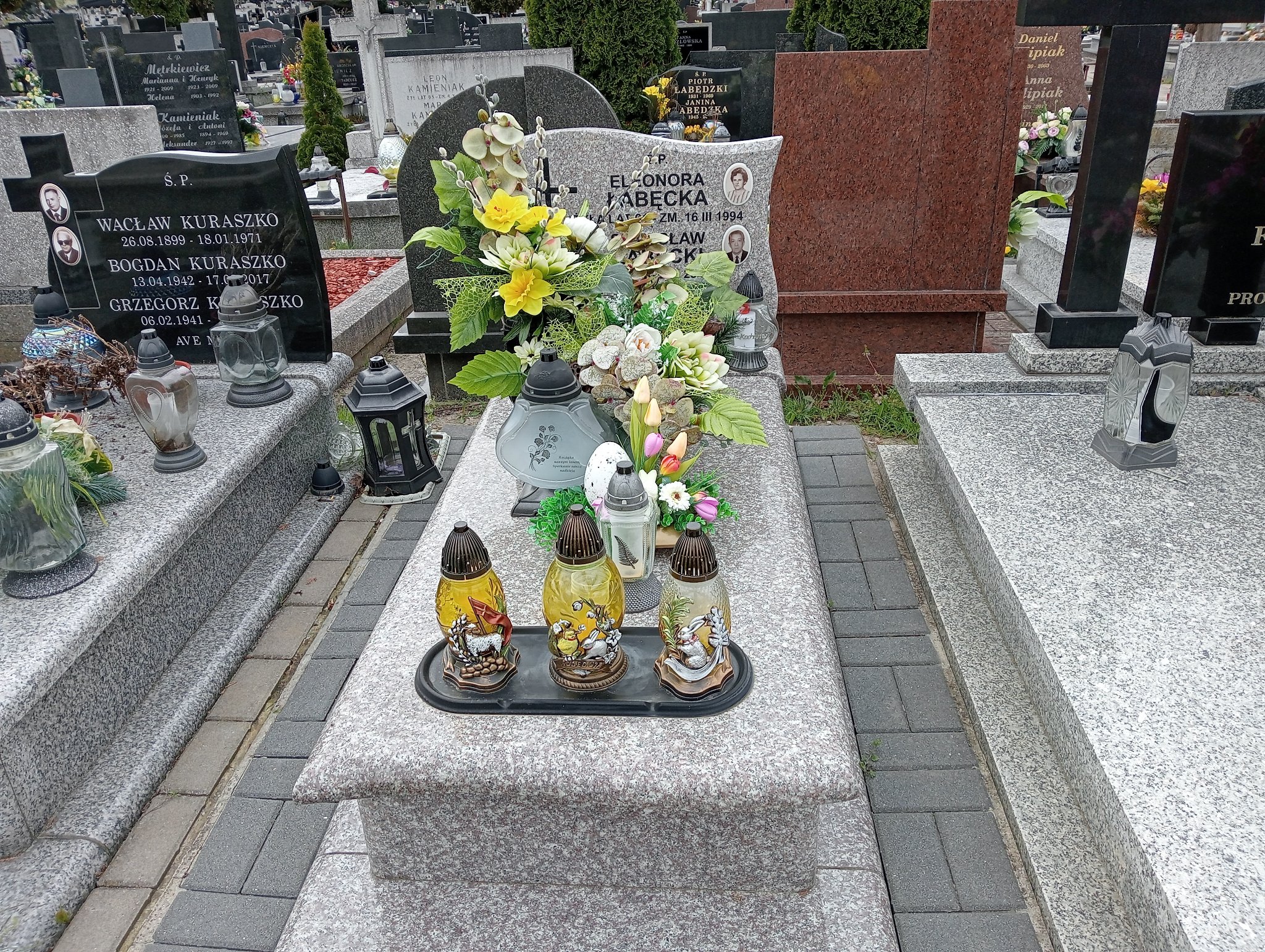 Grób Eleonora Łabęcka