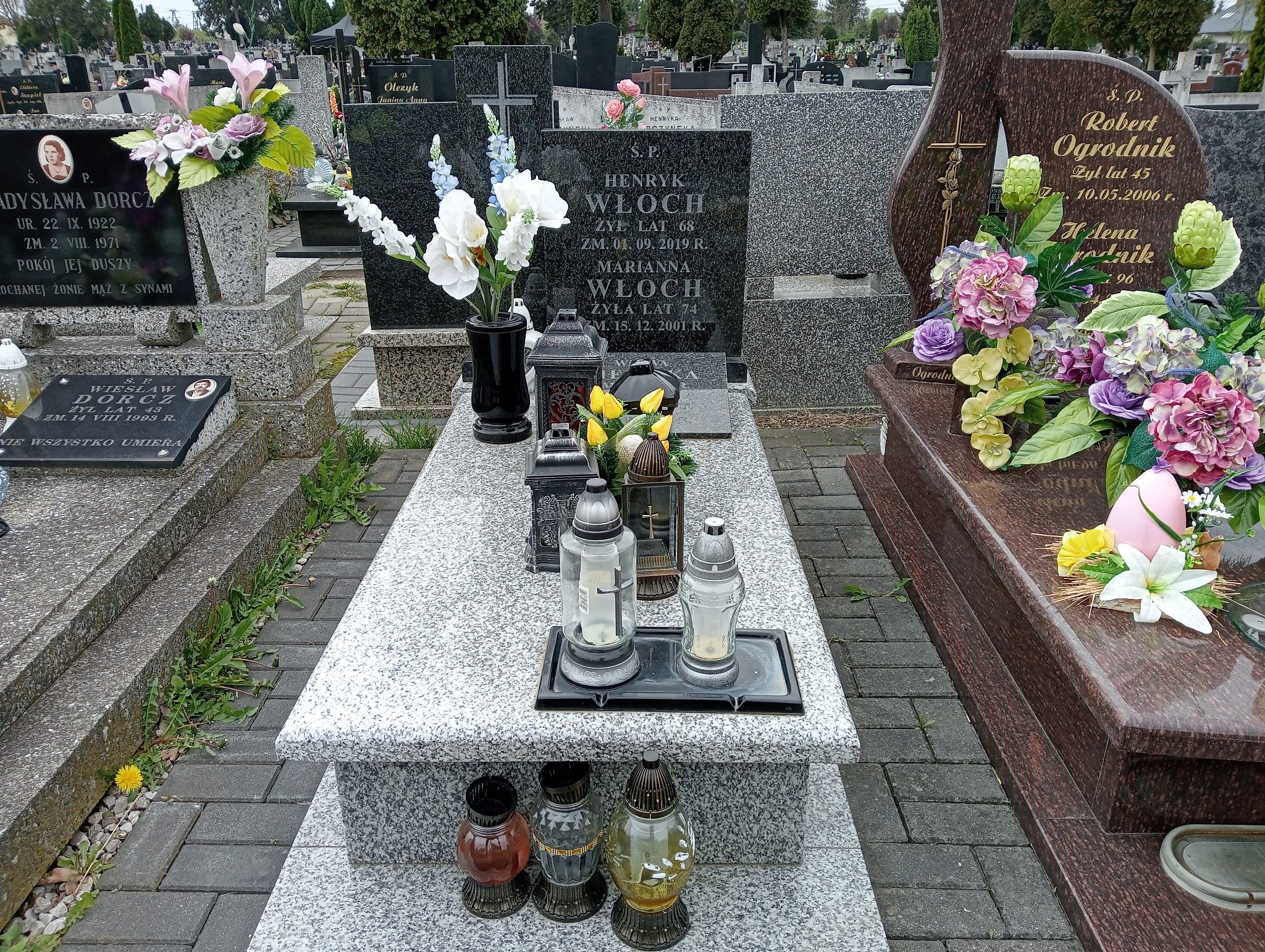 Grób Marianna Włoch