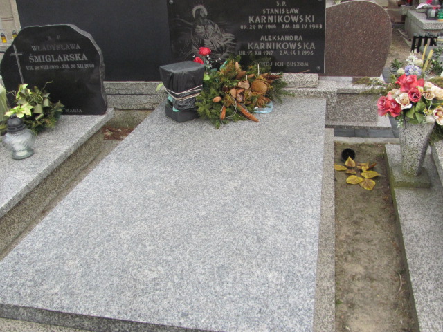 Grób Aleksandra Karnikowska