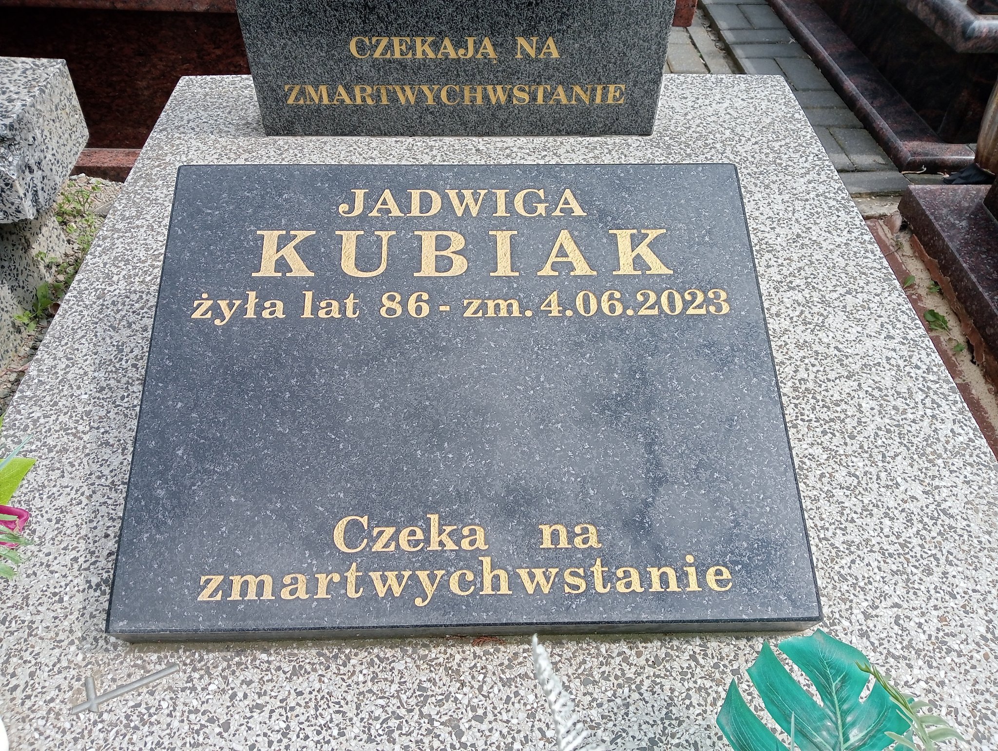 Jadwiga Kubiak 1937 Łódź Ruda - Grobonet - Wyszukiwarka osób pochowanych