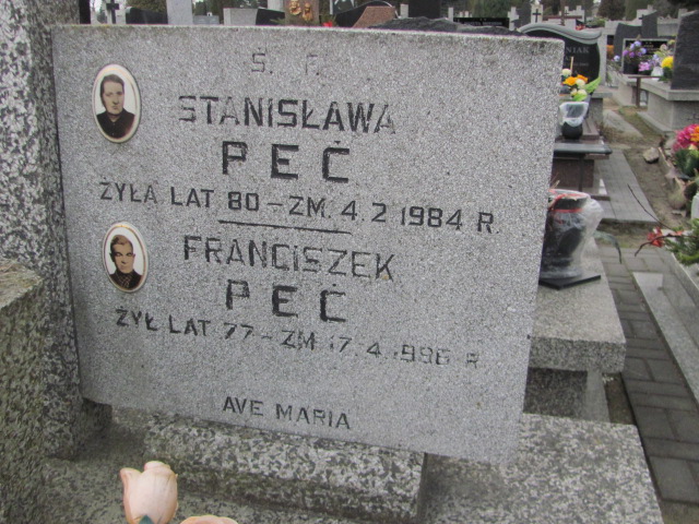 Stanisława Peć 1904 Łódź Ruda - Grobonet - Wyszukiwarka osób pochowanych