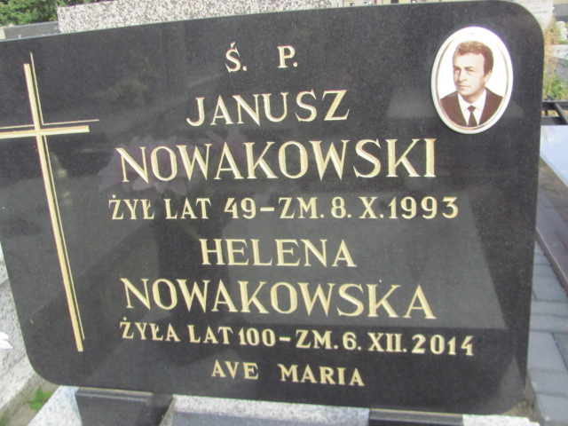 Janusz Stanisław Nowakowski 1944 Łódź Ruda - Grobonet - Wyszukiwarka osób pochowanych