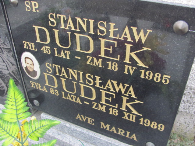 Stanisława Dudek 1906 Łódź Ruda - Grobonet - Wyszukiwarka osób pochowanych