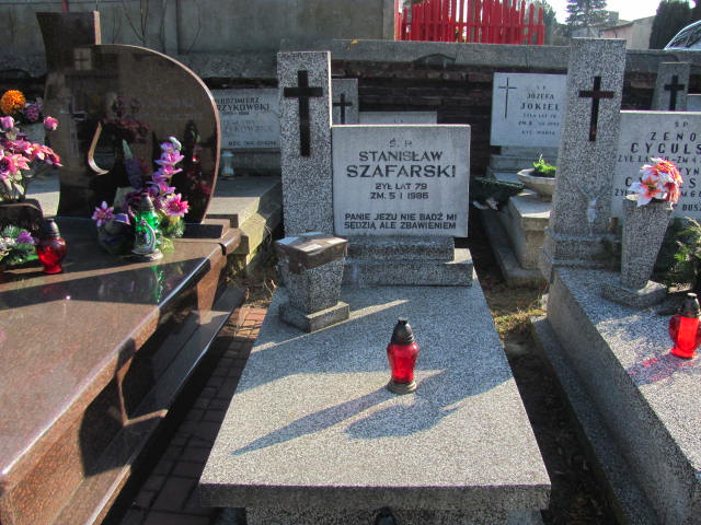 Grób Stanisław Szafarski