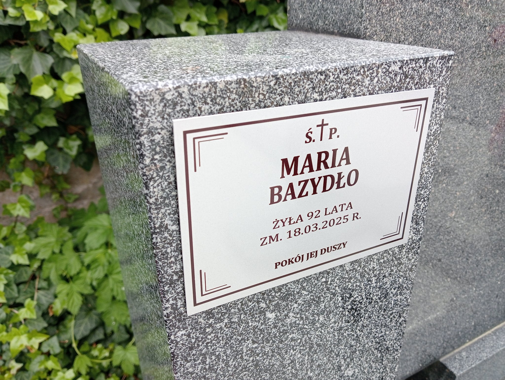 Maria Bazydło 1932 Łódź Ruda - Grobonet - Wyszukiwarka osób pochowanych