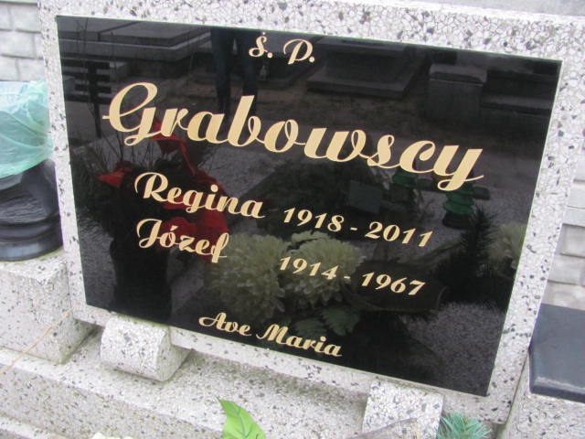 Regina Grabowska 1918 Łódź Ruda - Grobonet - Wyszukiwarka osób pochowanych