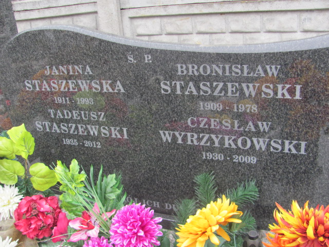 Czesław Wyrzykowski 1930 Łódź Ruda - Grobonet - Wyszukiwarka osób pochowanych