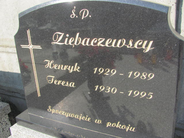 Henryk Ziębaczewski 1929 Łódź Ruda - Grobonet - Wyszukiwarka osób pochowanych