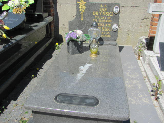 Grób Jan Leszek Oryński